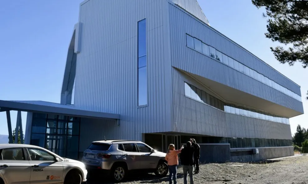 Ya falta poco para la inauguración. Foto: Municipalidad de Bariloche. 