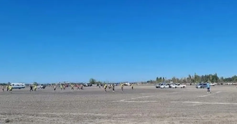 Fue durante un encuentro de veteranos.