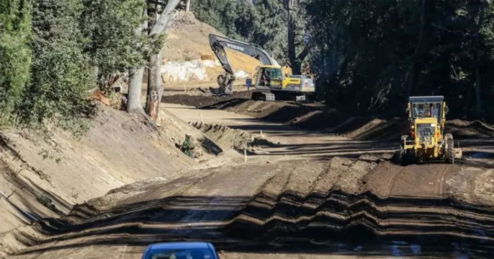 Continúan trabajando para mejorar la conectividad hacia Villa Traful.