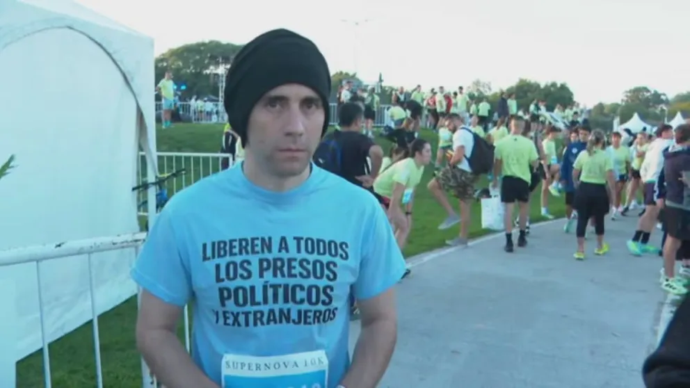 El gendarme argentino Nahuel Gallo.