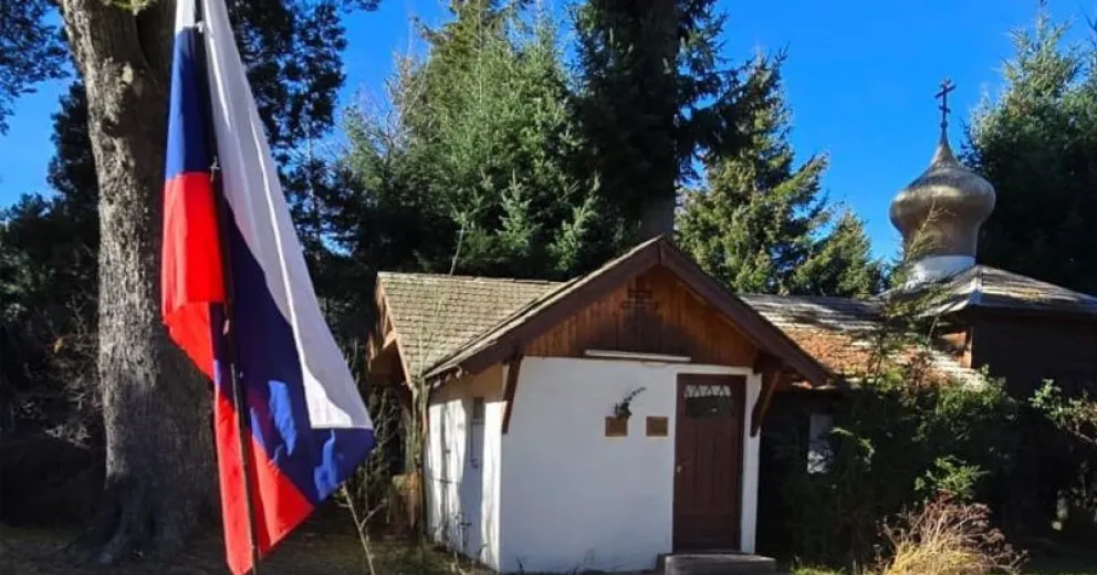 Iglesia de San Vladímir en Bariloche.