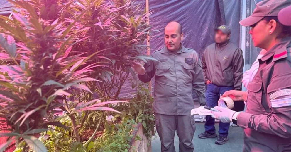 El operativo se desarrolló en una barrio privado del kilómetro 16 de Avenida Bustillo.