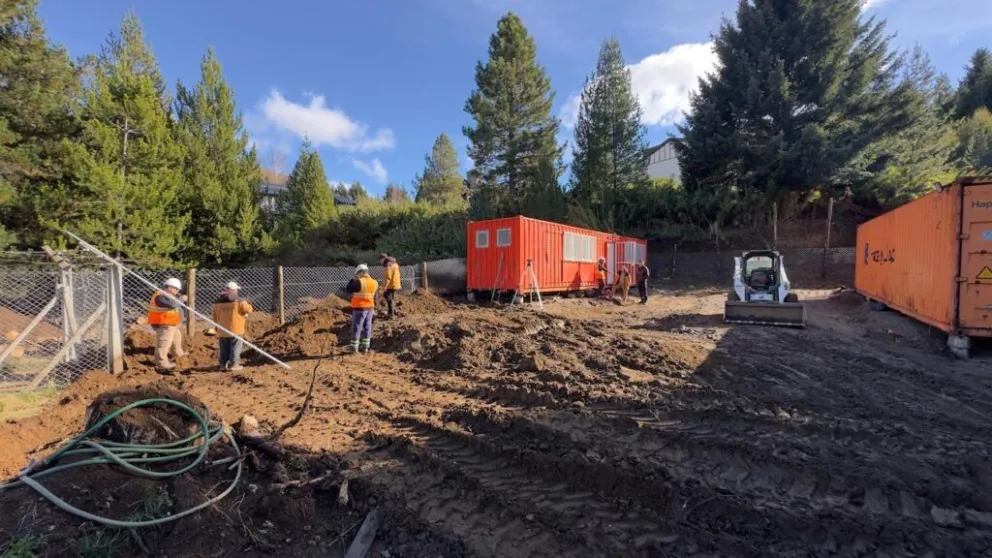 También hubo capacitación del personal municipal. Foto Municipalidad de Bariloche.