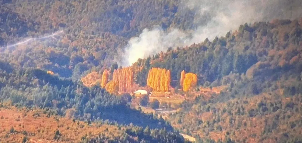 Continúan las tareas para evitar reactivaciones / Foto Noticias del Bolsón