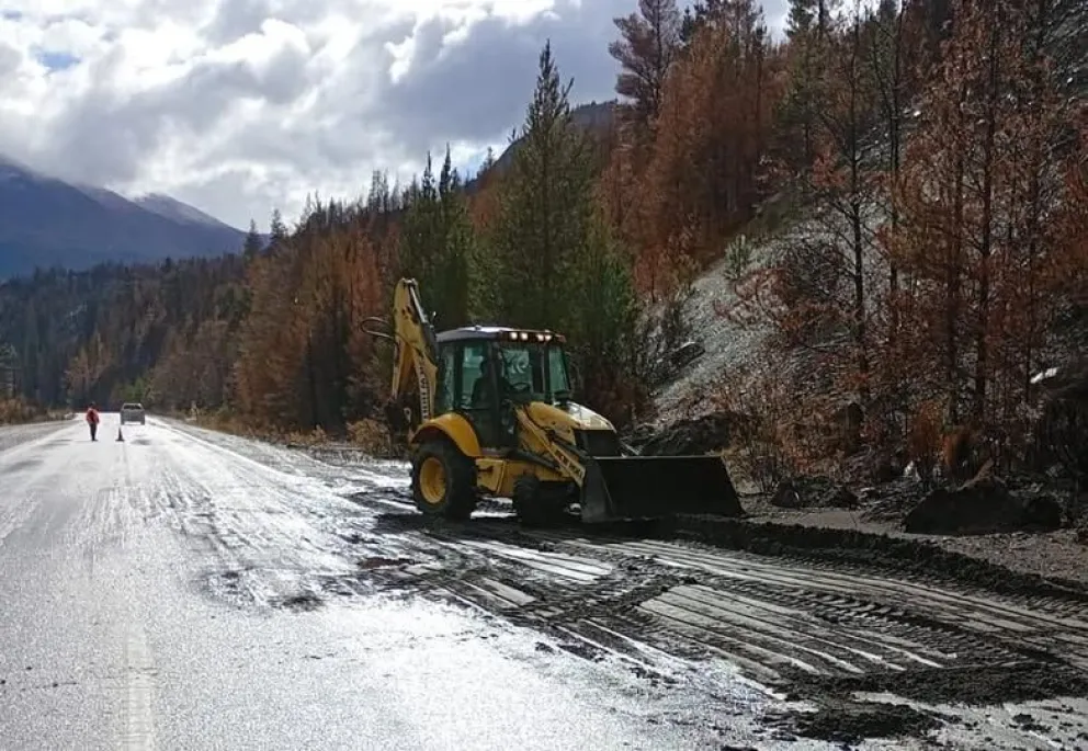Desde el organismo nacional solicitaron a los conductores extremar las precauciones al circular por el sector.