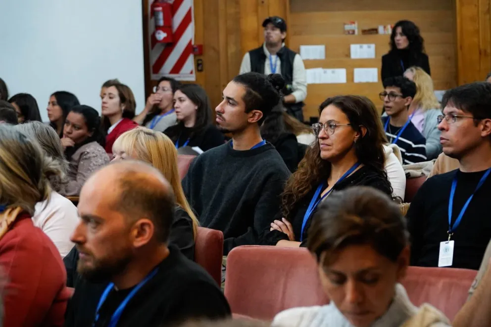 El acto se desarrolló ayer lunes en el Instituto Balseiro. Foto: Facundo Pardo. 