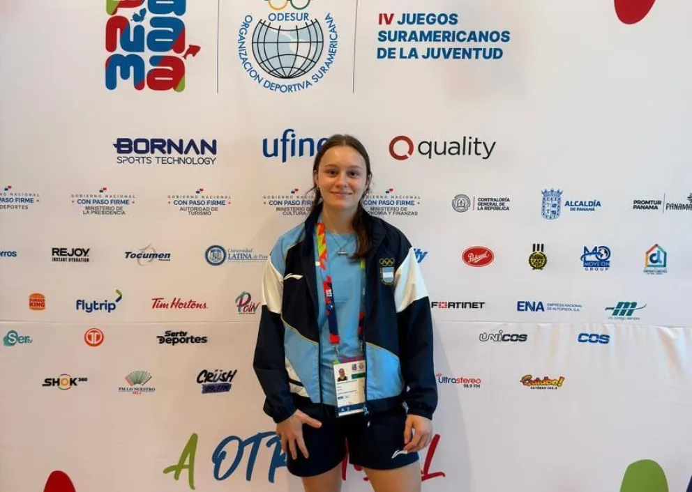 Luna Lupiañez, de Bariloche a Panamá. Fotos gentileza.