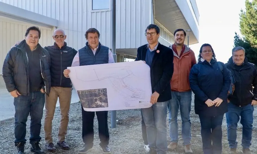 Weretilneck en el Campus de la UNRN. 