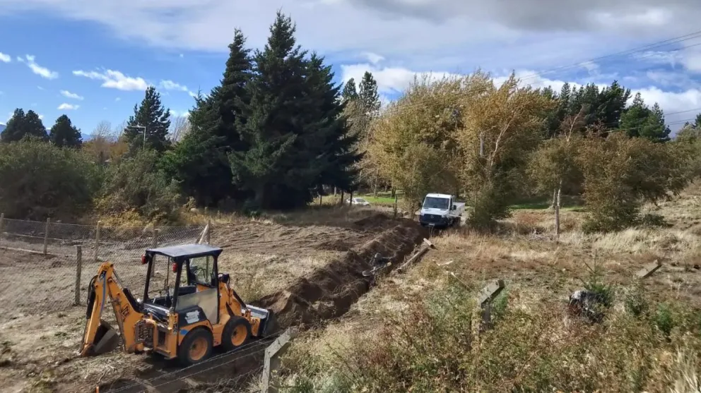 La empresa estatal sigue mejorando los servicios en la localidad.