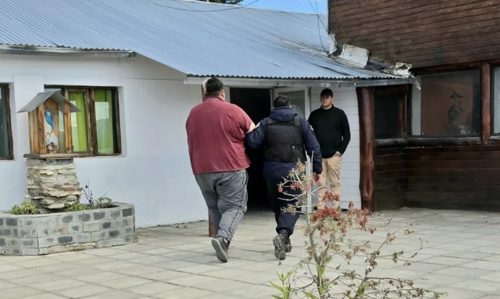 Después del intento de huida, fue detenido. Foto: Policía de Río Negro. 