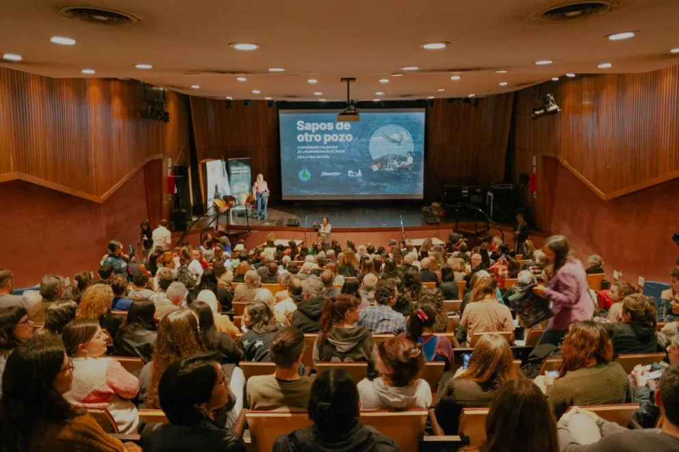 La presentación en Biblioteca Nacional en octubre último.