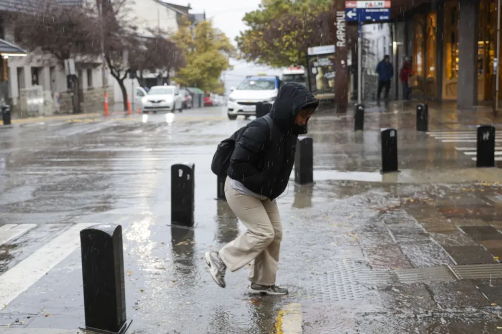 Siguen las lluvias intensas en Bariloche y la región.