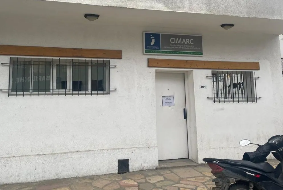 El Centro Integral de Métodos Autocompositivos de Resolución de Conflictos (CIMARC) en el centro de la ciudad. Foto (Archivo)