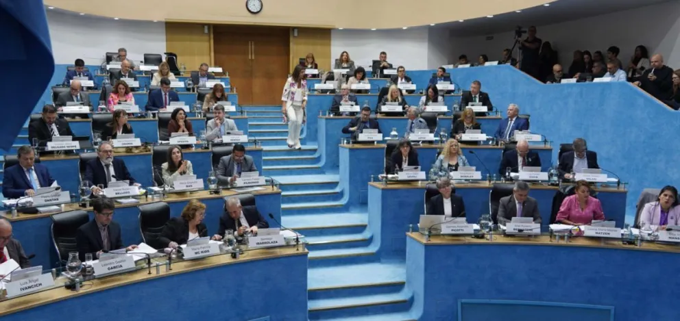 El proyecto obtuvo 24 votos positivos y 17 negativos.