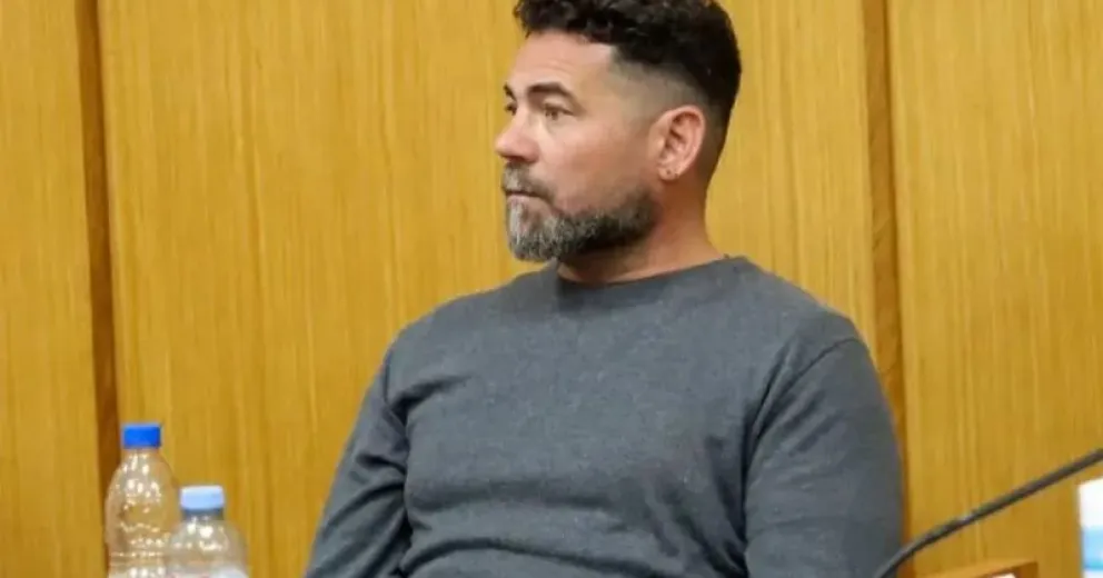 Germán Pullek, declarado culpable por el delito de triple homicidio culposo y lesiones graves en un accidente de tránsito. Foto: Tania Domenicucci-ANR.