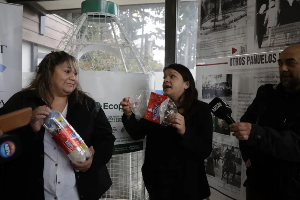 Se continúa apostando a una separación en origen para un futuro reciclado de materiales. Fotos de Eugenia Neme.