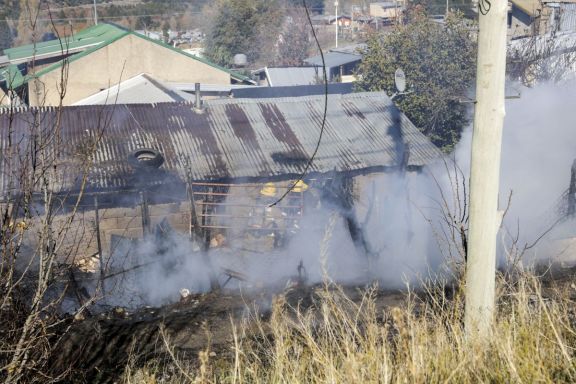 Incendio la palma y Sáenz peña	