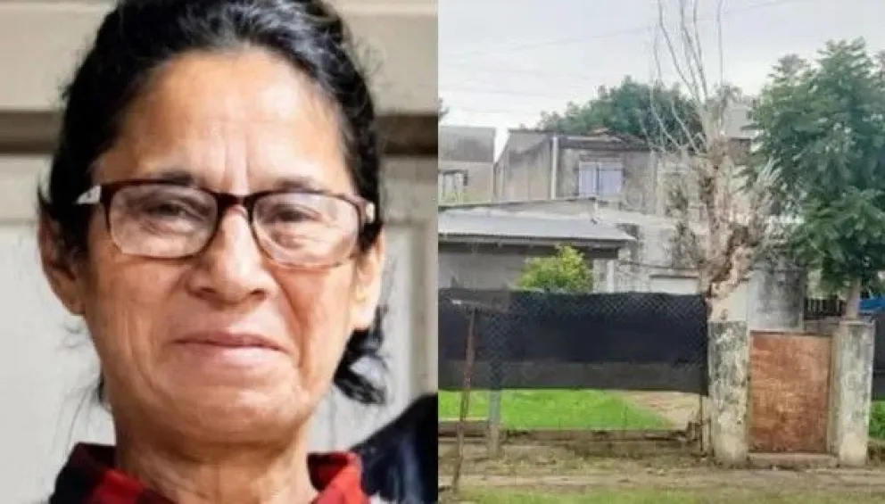 La casa donde sucedieron las cosas y una foto de "Yoly"