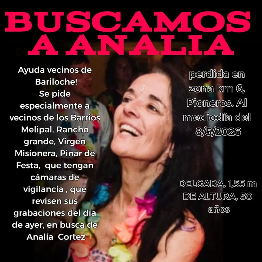 Intenso operativo para dar con una vecina del oeste desaparecida desde ayer. 
