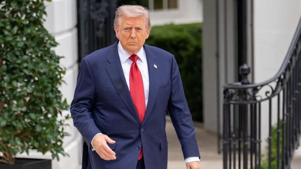 Donald Trump, presidente de Estados Unidos. 