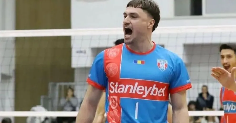 Santiago Arroyo atraviesa uno de los momentos más importantes de su carrera tras ser convocado a la Selección Argentina de vóley luego de varios años de crecimiento profesional en Europa. Foto: gentileza.