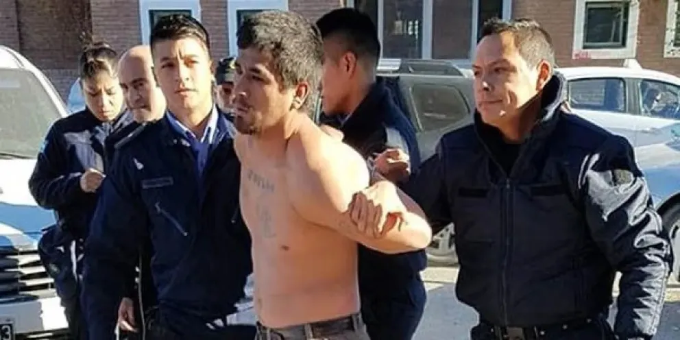Franco González fue condenado por robos agravados. Foto: gentileza. 