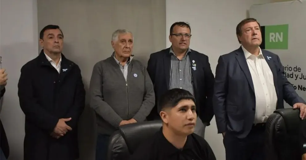 Sigue creciendo la seguridad en la provincia con más tecnología. Imágenes de Prensa de Río Negro.
