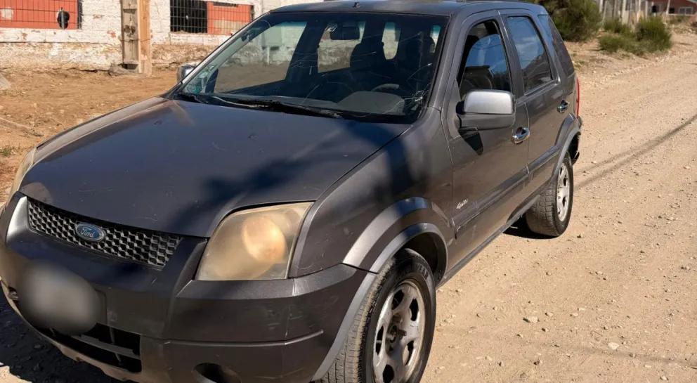 La camioneta que va a volver a los verdaderos dueños. Foto Gentileza 