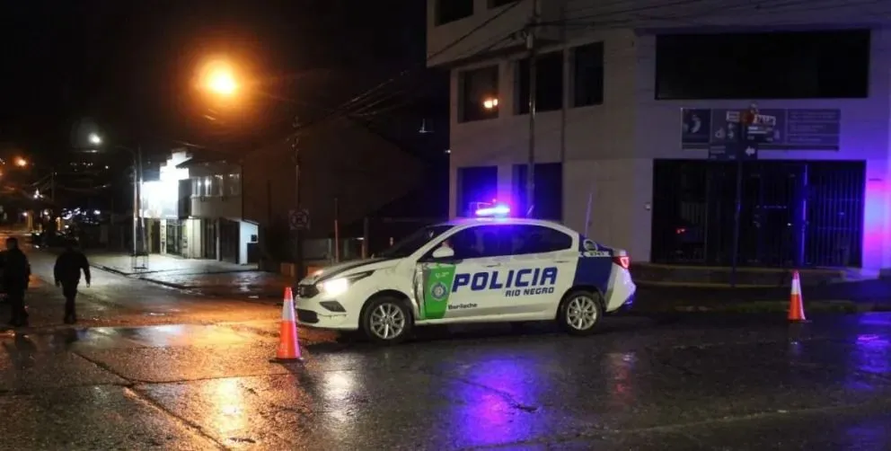 Momentos posteriores al incidente vial. 