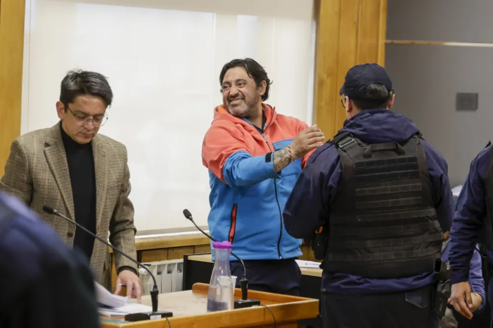 El único imputado, por ahora, por el asesinato de Elias Miguel fue trasladado al Penal de Bariloche. Foto: Eugenia Neme