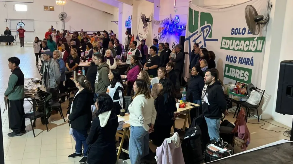 Docentes rechazaron la oferta salarial y piden urgente convocatoria a paritaria. Foto: Unter CDC