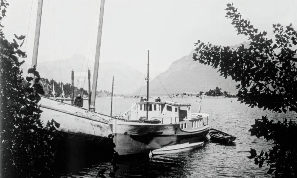Puerto Anchorena, varios años después de recibir la visita del peninsular.