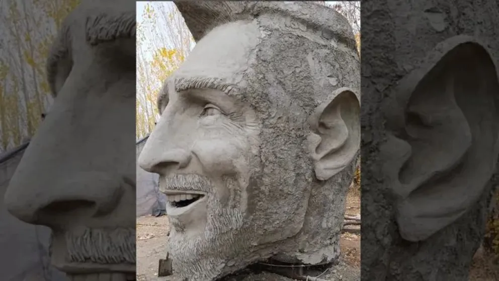 Una estatua gigante de Messi será colocada en Cutral Có.