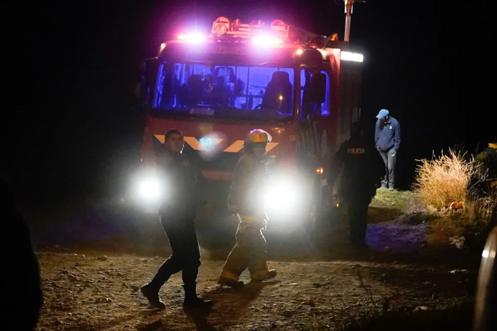 Las tareas se extendieron a  lo largo de la madrugada.
