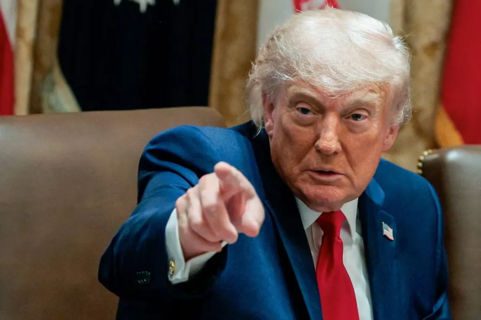 Donald Trump, presidente de Estados Unidos. 