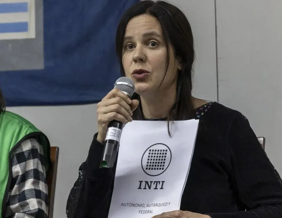 Julieta Caló, referente de INTI Bariloche. Foto Euge Neme 