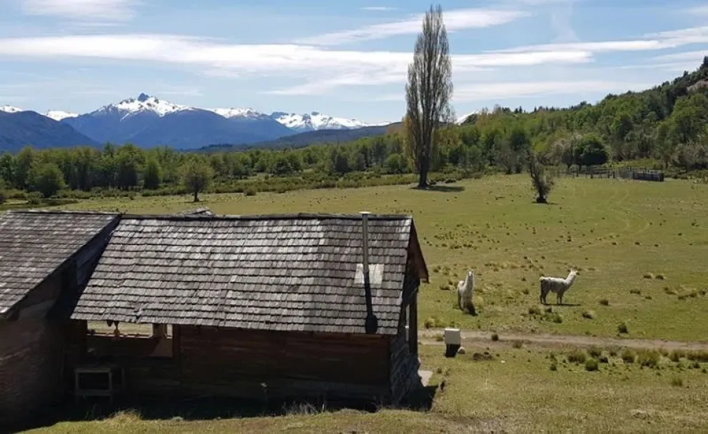 Onelli se deslumbró ante el valle de Foyel.