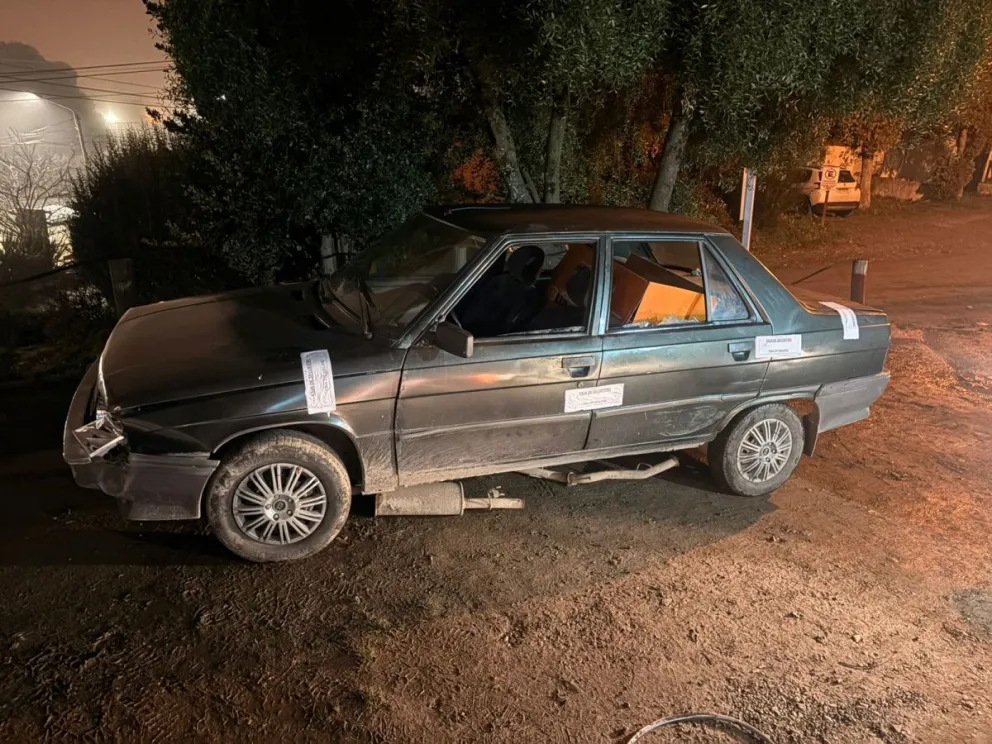 El auto había sido observado en Villa Los Coihues. 