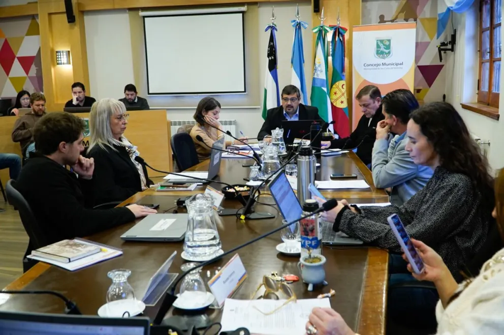 Se retiraron los concejales peronistas, Echenique quedó hablando sola y se ratificó uno de los vetos del Ejecutivo. Foto: Facundo Pardo. 