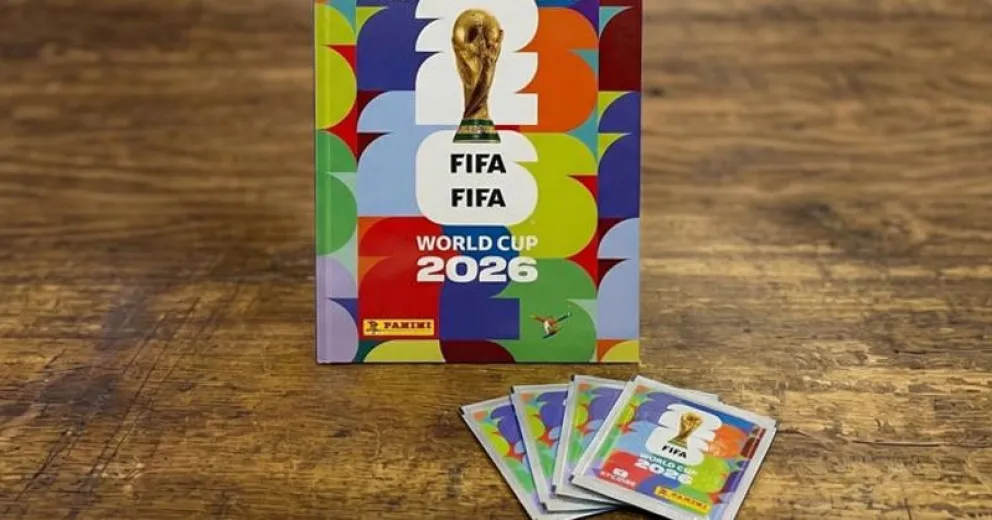 Furor por las figuritas del Mundial 2026. 