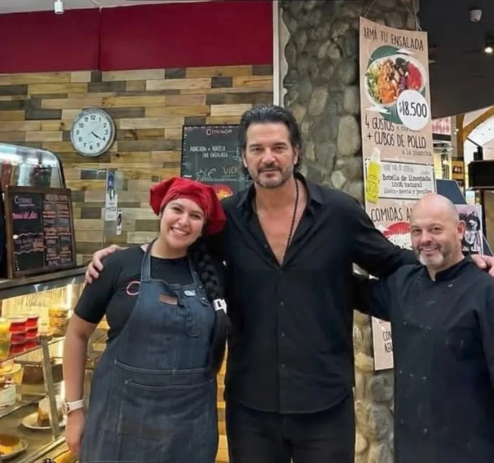 Arjona visitó Bariloche pero no pasó por el Shopping. 