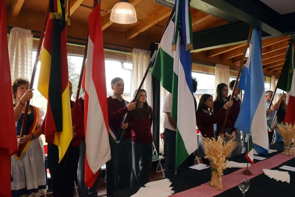 La comunidad italiana de Bariloche está de festejo. Fotos gentileza.