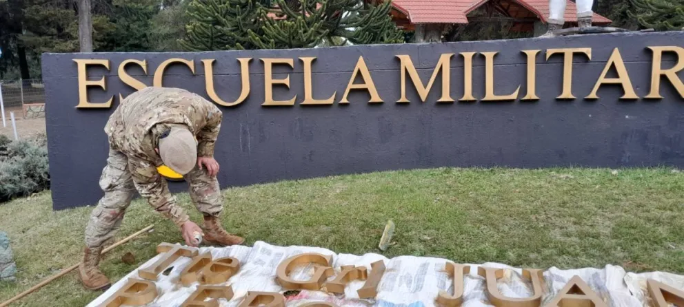 Los trabajos que se estan realizando en el lugar. 