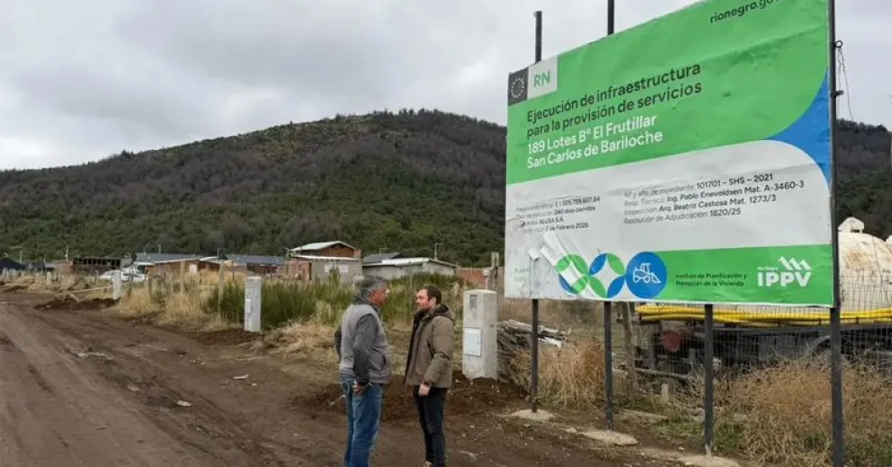 Actualmente avanzan los trabajos en la red eléctrica.