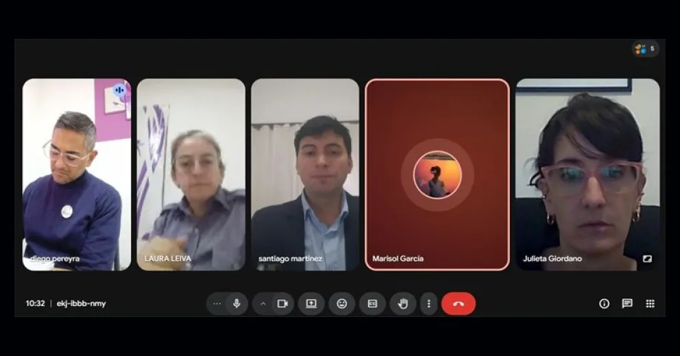 El encuentro se realizó de manera virtual.