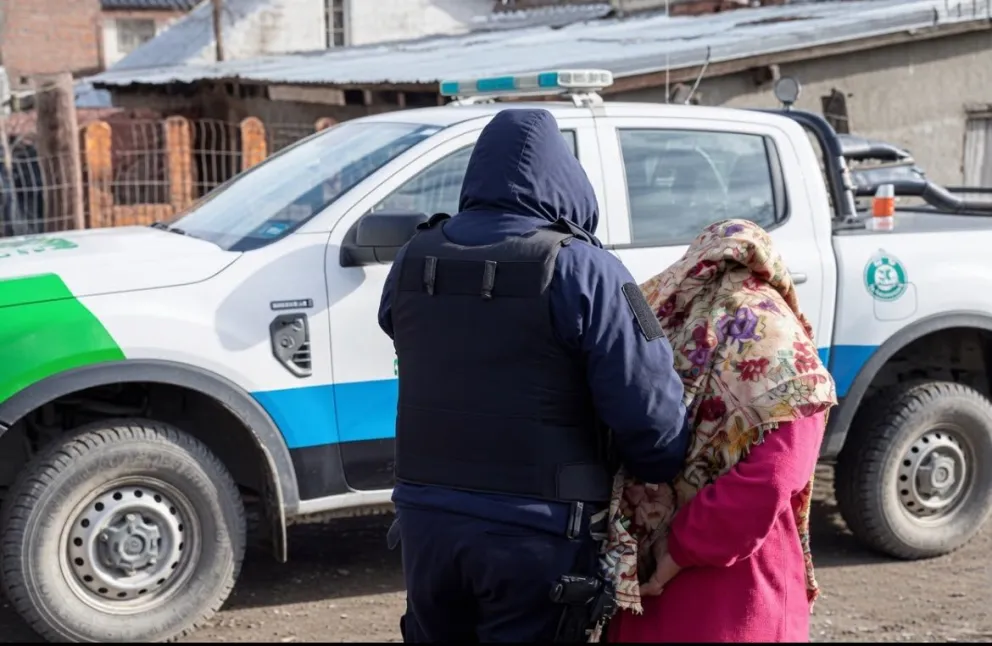 El episodio sucedió  el sábado, cuando una joven se comunicó con el 911 RN Emergencias para pedir ayuda.