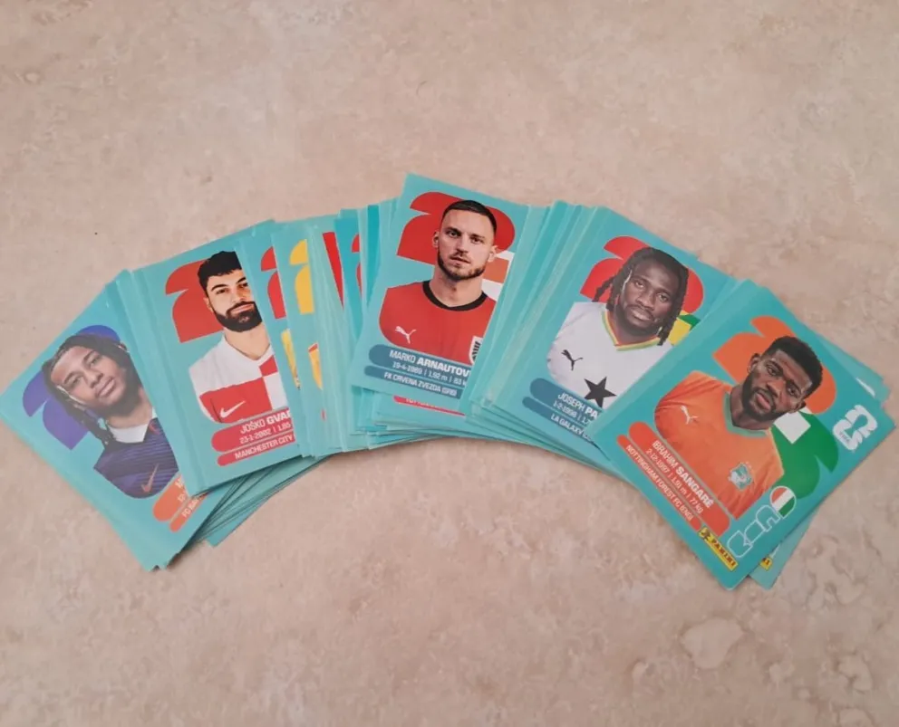 Las figus del Mundial.