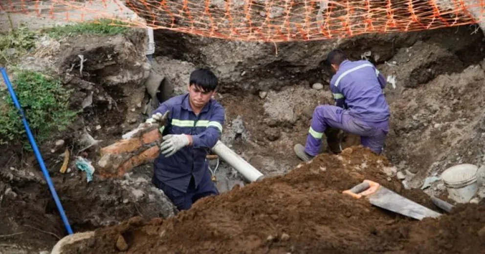 Una de las cuadrillas trabajando en la ciudad. Imagen ilustrativa.