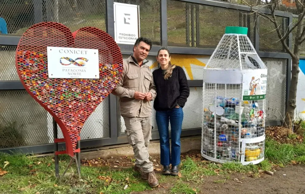  La iniciativa forma parte de las acciones institucionales que el CONICET Patagonia Norte impulsa en materia de sustentabilidad y gestión responsable de residuos. Foto: CONCIET
