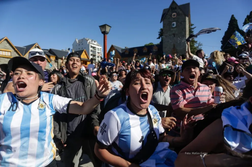 Promesa de alegría argentina en un nuevo Mundial. Foto: Matías Garay 